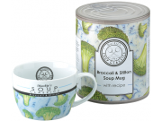 Mackie's Soup Classics Broccoli & Stilton Soup Mug Gift Set with Recipe